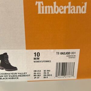 Female Timberland Black Suede Boots